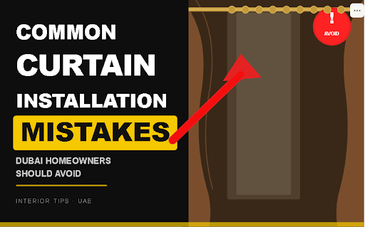Curtain Installation Mistakes